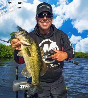 mark lassgane bass fishing the vibrating jig