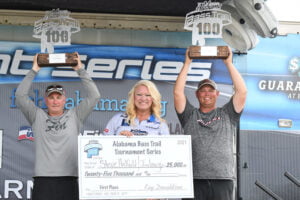 Hatfield and Leary Sack 25 Pounds to Win ABT 100 on Lake Eufaula
