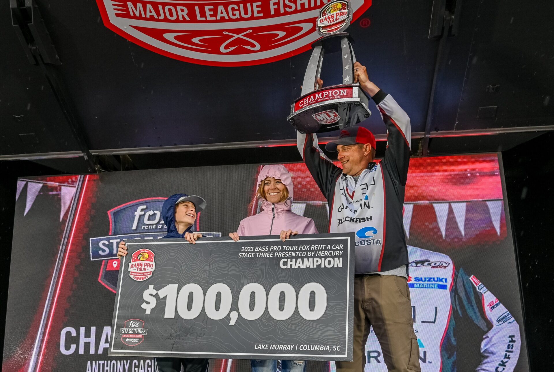 Anthony Gagliardi Wins MLF Stage Three Bass Tournament on Lake Murray