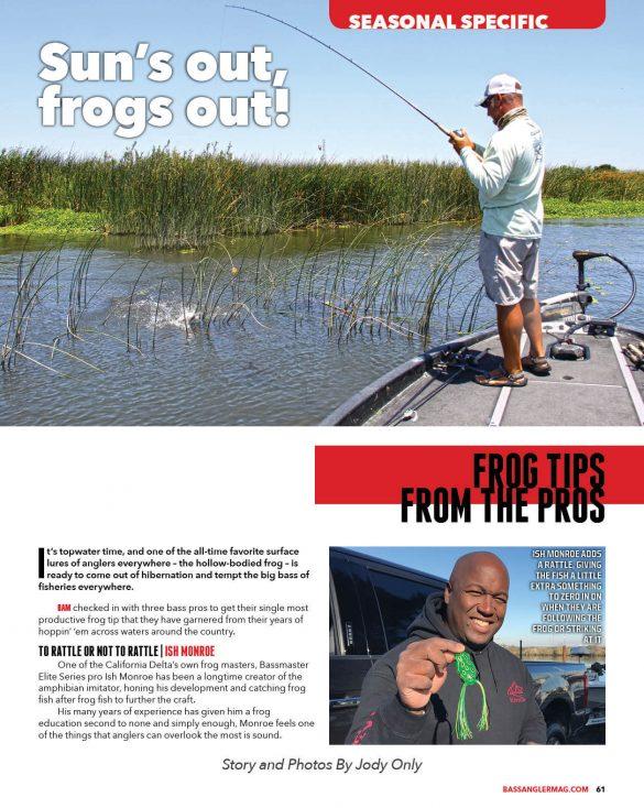 Frog Fishing Tips