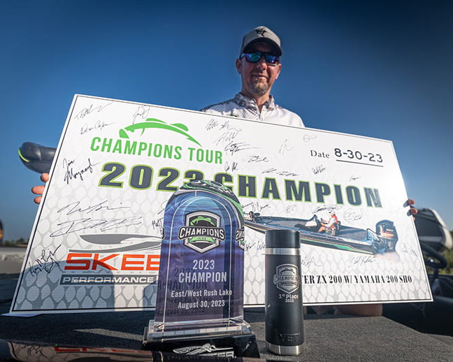 Bagley pro Noah Schultz takes four championships in five years offers timely fall fishing intel