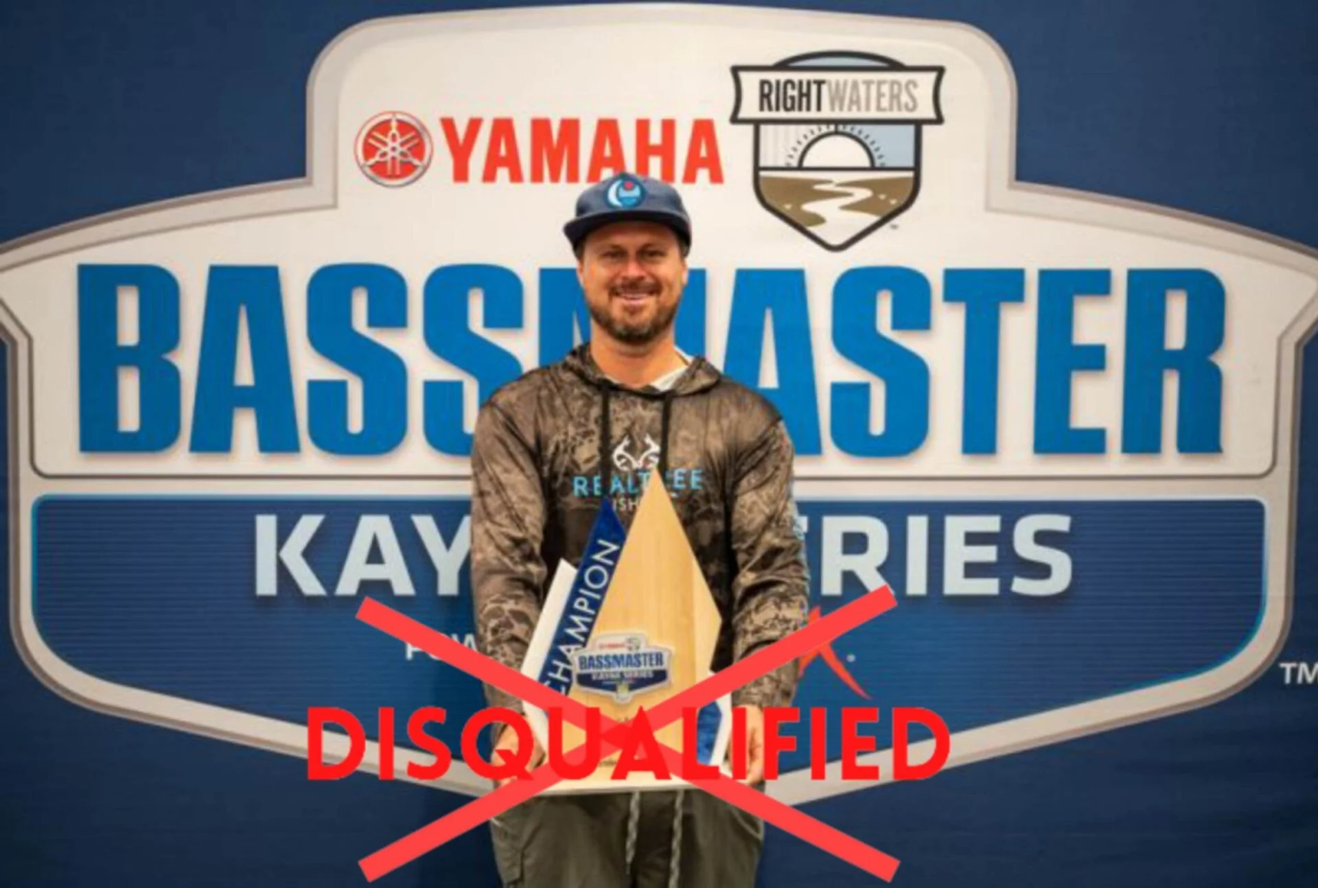 After an investigation and appeals process, Drew Gregory's disqualification from the 2022 Yamaha Rightwaters Bassmaster Kayak Series at Pickwick Lake presented by TourneyX has been overturned.