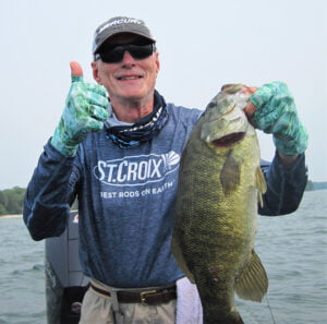 Bill Schultz smallmouth king