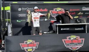 Billy Hines 9 Pound Big Bass Bam Pro tour Lake Martinez