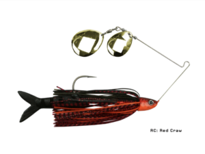 Bio blade colorado spinnerbait red craw