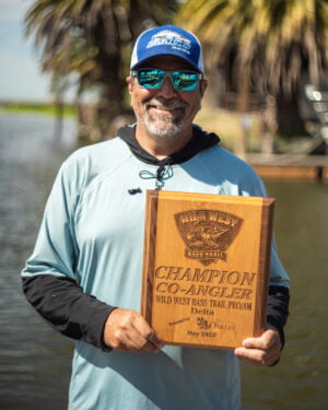 Brian Fesler of Gridley Calif won the co angler division