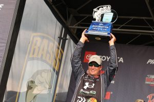 Canada's Chris Johnston takes the 2024 Progressive Bassmaster Angler of the Year title at the Humminbird Bassmaster Elite at St. Lawrence River.