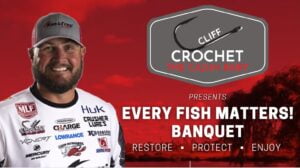 Cliff Crochet Raises84 thousand for fisheries