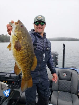 Cody Hahner big post spwn smallmouth