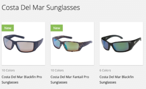 Costa Del Mar Sunglasses 0023