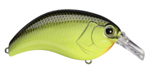 Deps Evoke Squarebill Crankbait black Chartreuse