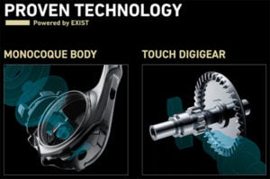 Diawa Exist air drive technology