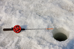 Fishing through the ice