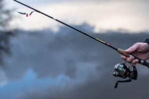 Fishing with a spinning rod