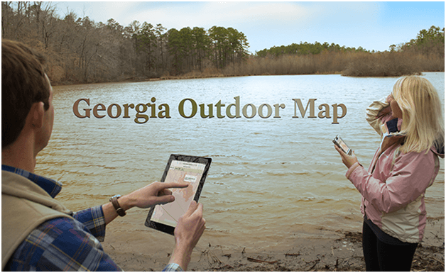 Georgia Outdoor Map