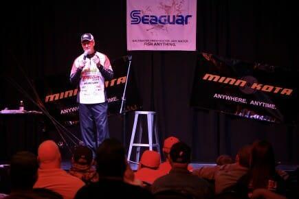 Guy Eaker Fishing Pro Speaking at the Gardner Webb University