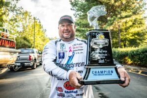 Jacob Powroznik wins the 2021 Bassmaster Central Open at Lewis Smith Lake