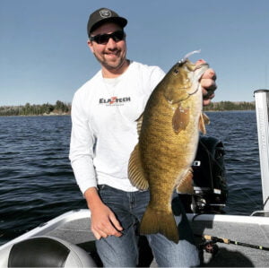 Jeff Gussy Gustafson big smallmouth