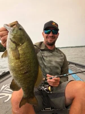 Jeff Gussy Gustafson smallie baits