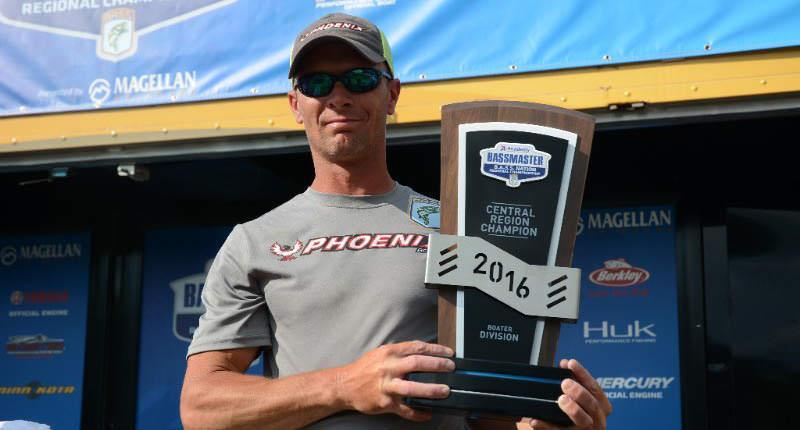 Josh Ray of Arkansas catches 58 pounds 8 ounces over three days to take the title on Lake Guntersville