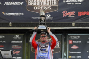 Keith Combs of Huntington, Texas, has won the 2022 St. Croix Bassmaster Central Open at Sam Rayburn presented by Mossy Oak Fishing with a three-day total of 46 pounds, 5 ounces.