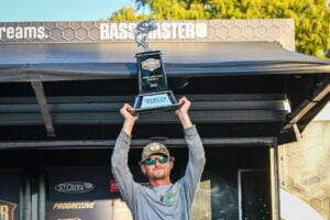 Matt Messer of Warfield, Ky., has won the 2023 St. Croix Bassmaster Open at Harris Chain of Lakes with a two-day total of 39 pounds, 13 ounces. 