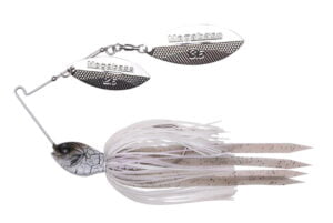 Mega Bass Spinnerbait White Python e1687847360650