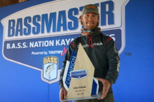 Rus Snyder wins Kayak on Eufala