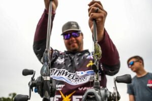 Ryan Satterfield wins first career NPFL bass tournament on home water 1