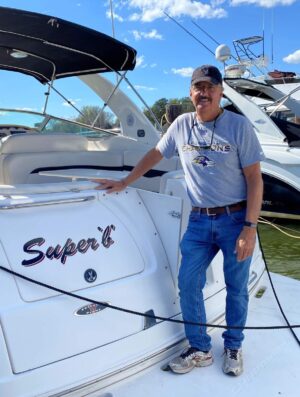 This Boat US member from Maryland donated his 2002, 32-foot powerboat to the BoatUS Foundation for Boating Safety and Clean Water.