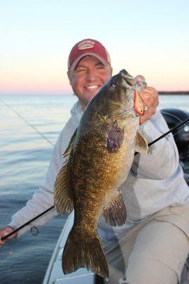 Tony Roach guide tournament angler and outdoor communicator, knows where to find the big bass on Lake Mille Lacs - Photo provided by Tony Roach