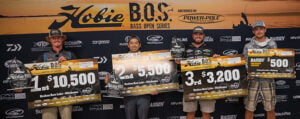 Vue second Brewer third as all three punch tickets to Hobie TOC