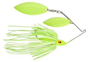 War Eagle Screamin Eagle Painted Dbl Willow Spinnerbait Chartreuse