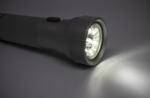 What is inside a LED Flashlight