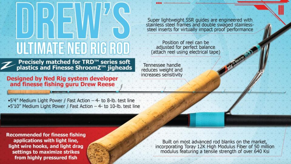New Z-Man Drew’s Ultimate Ned Rig Rods | Bass Angler Magazine