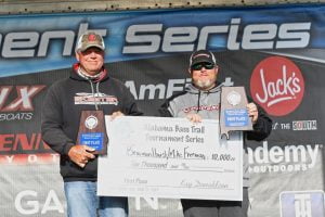 alabama bass trail 1st place Brannon Hurst Mike Freeman