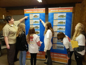 anglers Identifying fish