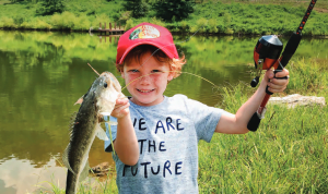 bass pro shops connecting kid with nature