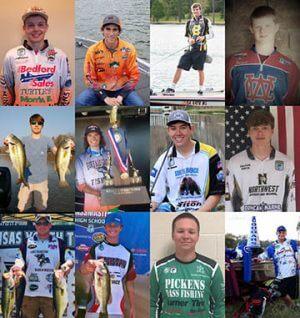 bass top twelve high school fishing team