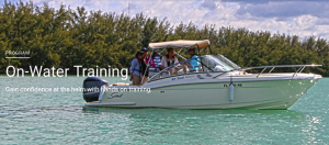 boat training on the water