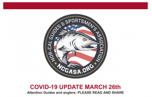 covid 19 fishing update