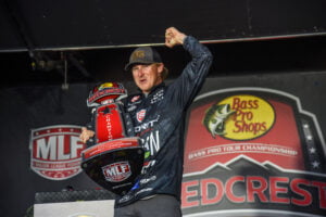 dustin connell wins red crest bass tournament