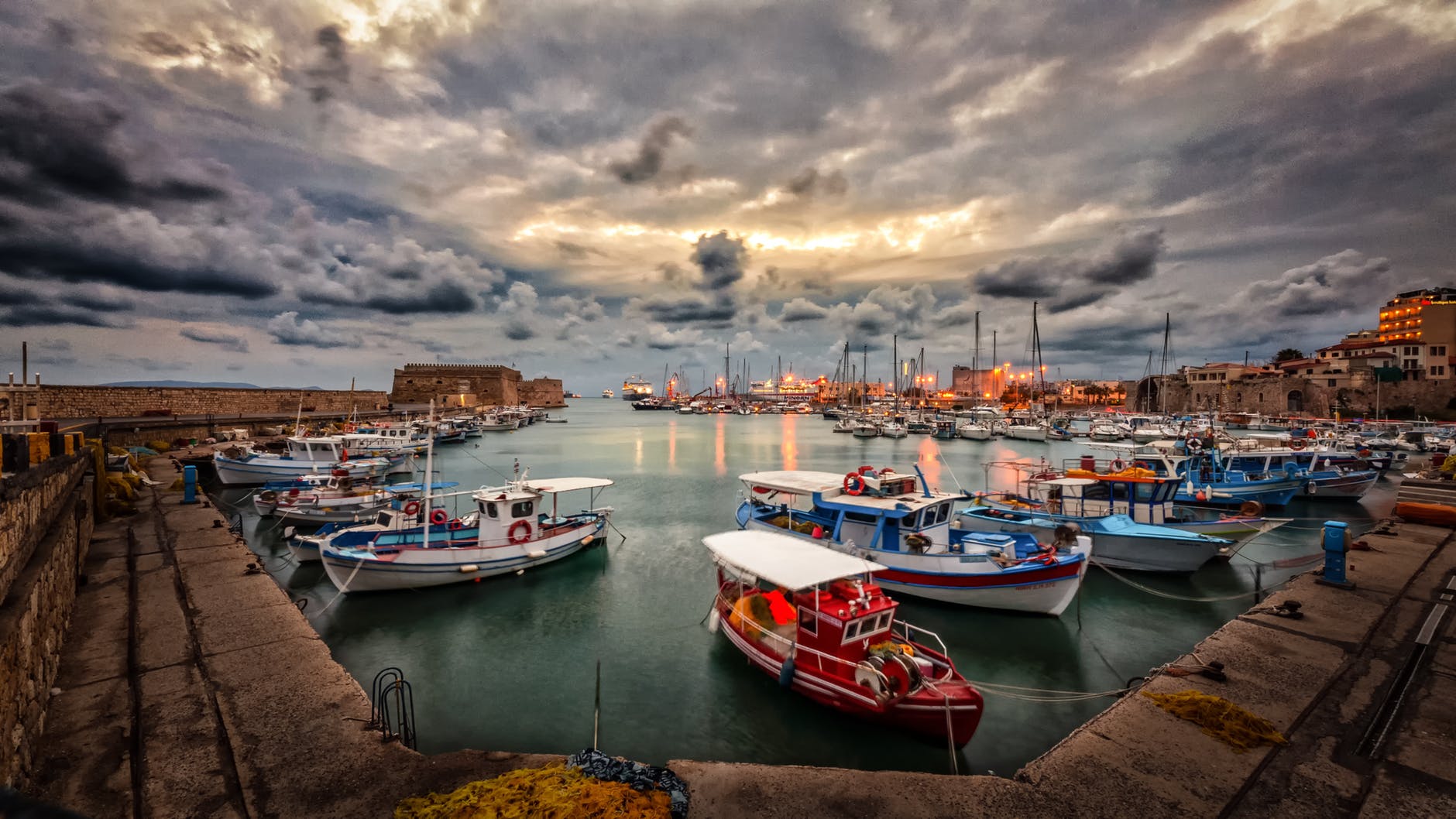 fishing boats