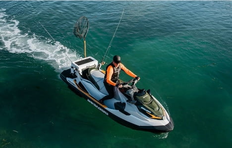 Check out these Jetski fishing rigs. Would you buy one? #reellife  #letsgetreel #fishing #jetski #offsh…