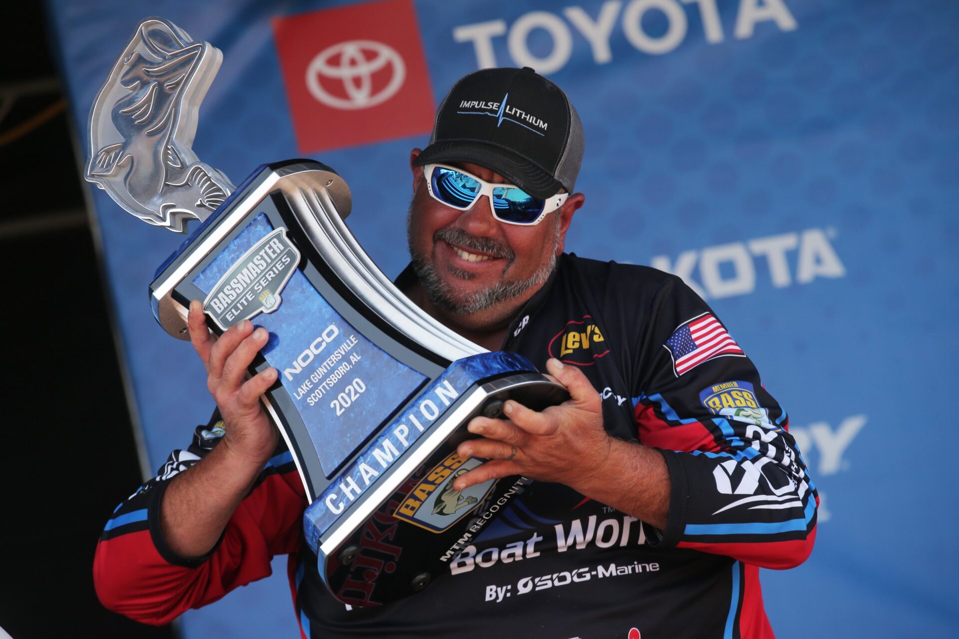 frank tally wins elite event on lake guntersville