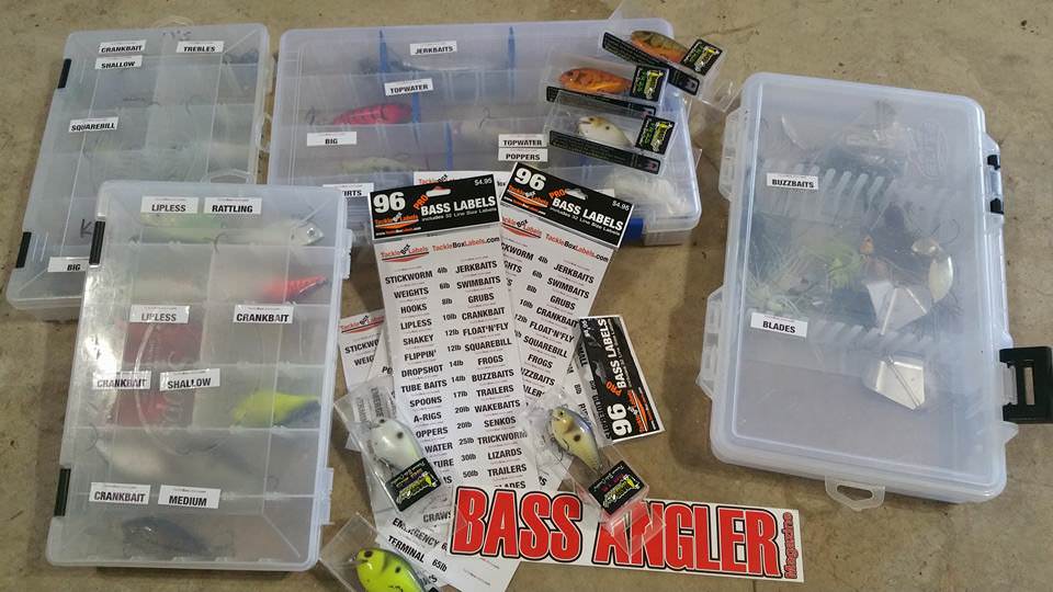 tackle box stickers  Bass Angler Magazine