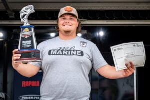 Collin Smith of Anderson, S.C., has won the 2022 Bass Pro Shops Bassmaster Team Championship Classic Fish-Off on Lake Hartwell with a two-day total of 28 pounds, 1 ounce and will advance to the Academy Sports + Outdoors Bassmaster Classic. 