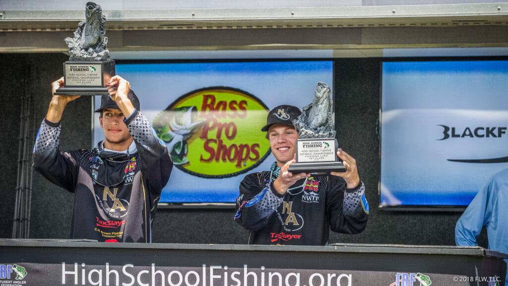 winners North Augusta’s Kyler McKie and Chad Champy