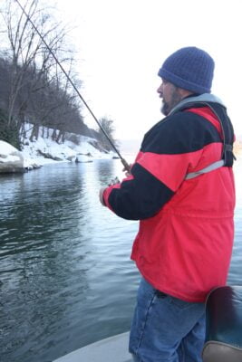 winter fishing